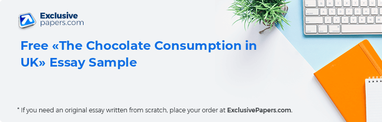 Free «The Chocolate Consumption in UK» Essay Sample